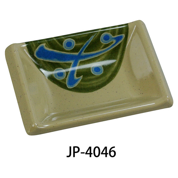 Yanco JP-4046 Japanese Style Square Sauce Dish, 3-3/4", Melamine (72/Case)