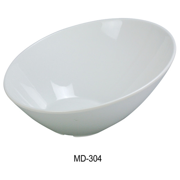 Yanco MD-304 Milando Sheer Bowl, 4", 3.5 oz, White (72/Case)