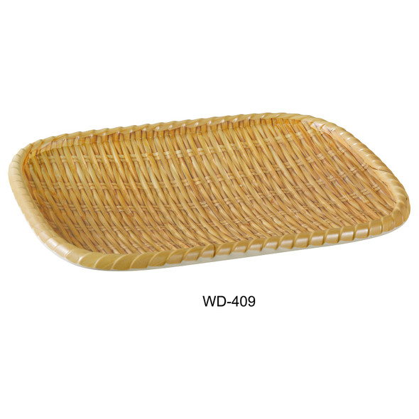 Yanco WD-409 Serving Tray, 9-3/4"x7-1/2", Rectangular (24/Case)