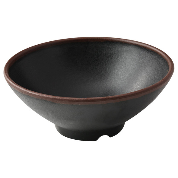 Yanco NA-607BK Nature Art Ramen Bowl, 7", 26oz Black (36/Case) Yanco NA-607BK Nature Art Ramen Bowl, 7", 26oz Black (36/Case)