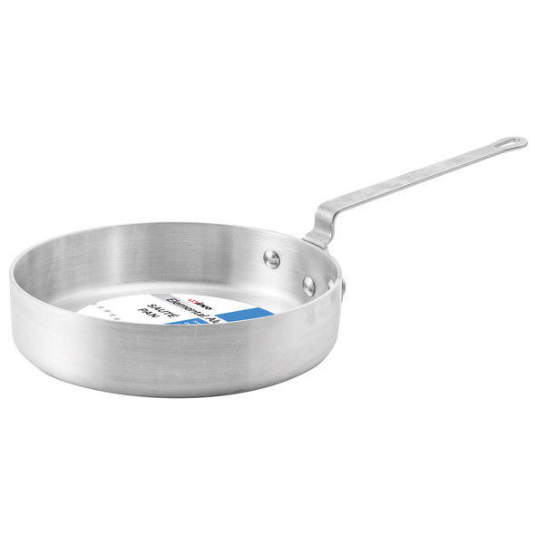 Winco ASET-5 Saute Pan, 5 qt, 11.8"x2.6", without cover, alumin