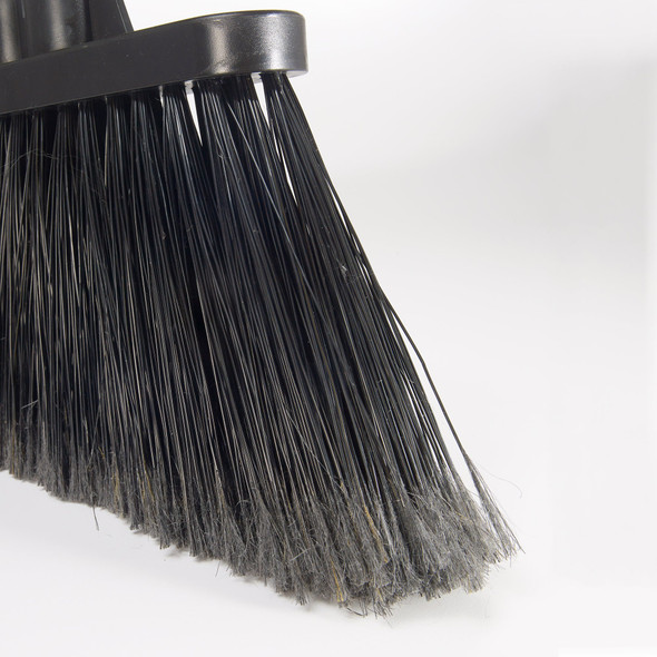 Winco BRF-6K-H Lobby Broom, 30"L metal handle, medium duty, flagged,