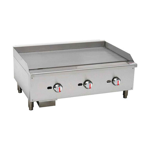 Sapphire SE-CG24-NG Griddle, 24"W, countertop, gas, (2) U-shaped burners Sapphire SE-CG24-NG Griddle, 24"W, countertop, gas, (2) U-shaped burners
