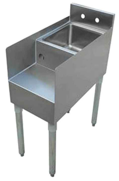 Sapphire SMBBS-14 Underbar Blender Station with Sink Bowl, 14" W x 24" D Sapphire SMBBS-14 Underbar Blender Station with Sink Bowl, 14" W x 24" D