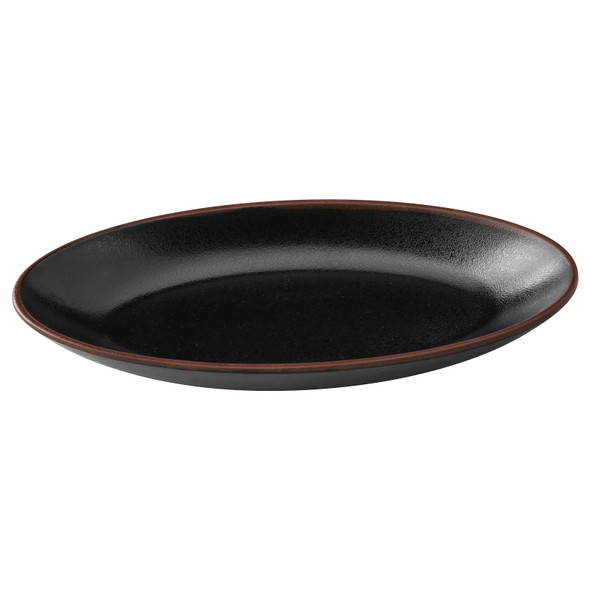 Yanco NA-310BK Appetizer Plate, 10-1/2"x5-1/4" Melamine (24/Case) Yanco NA-310BK Appetizer Plate, 10-1/2"x5-1/4" Melamine (24/Case)