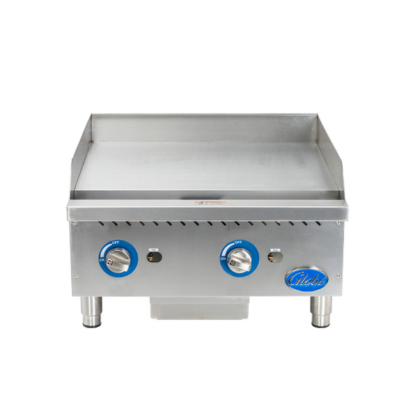 Globe GG24G 24" Countertop Gas Griddle Globe GG24G 24" Countertop Gas Griddle
