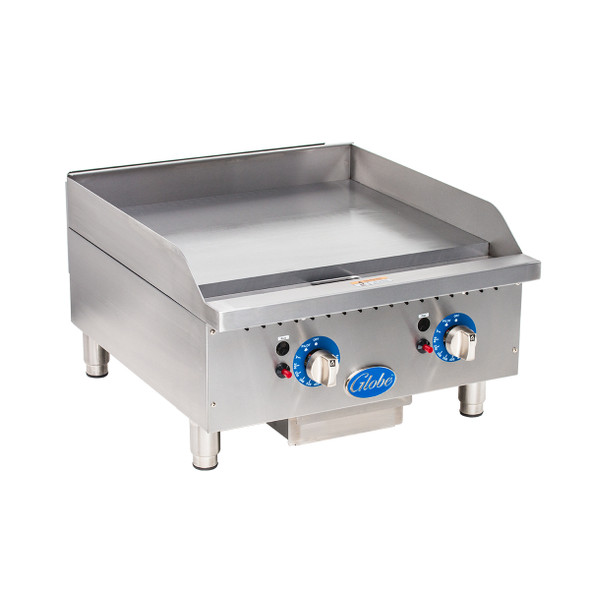Globe GG24TG 24" Countertop Gas Griddle Globe GG24TG 24" Countertop Gas Griddle