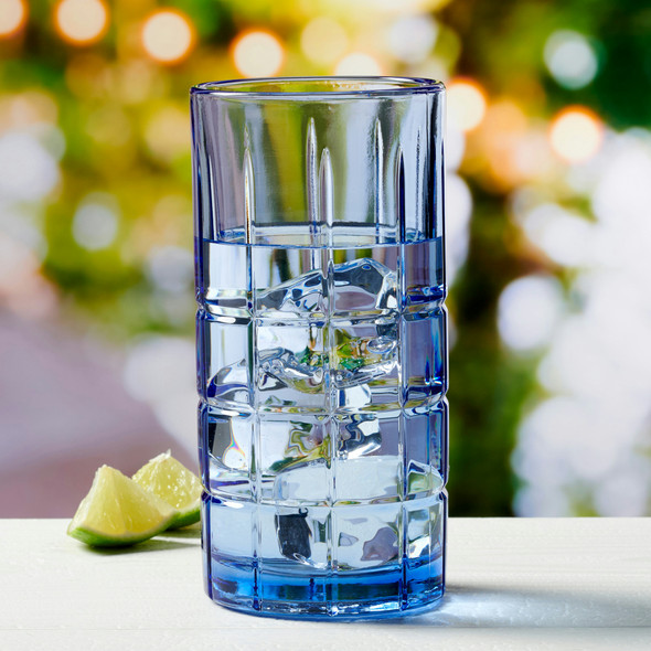 Anchor Hocking 15162L24 Manchester Ice Tea Glass 16 oz. Blue (8pc/Set) Anchor Hocking 15162L24 Manchester Ice Tea Glass 16 oz. Blue (8pc/Set)