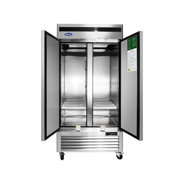 Atosa MBF8506GR Bottom Mount Two (2) Door Reach-in Refrigerator