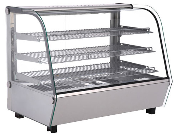OMCAN DW-CN-0160-E Countertop Heated Display Case, 33-3/4" W