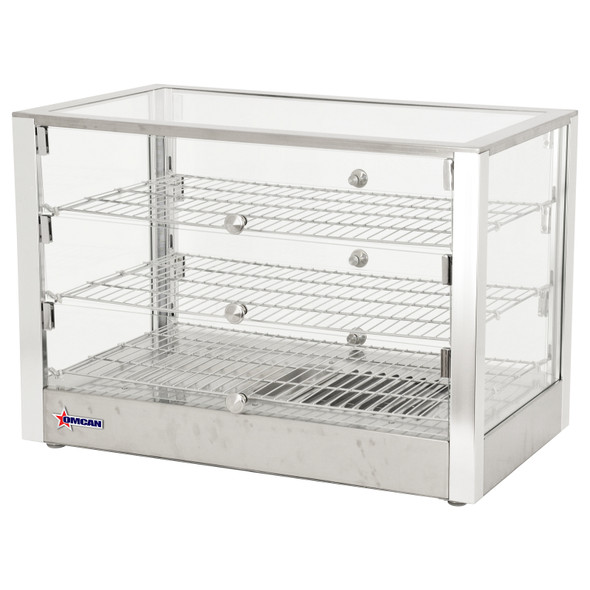 OMCAN DW-CN-0115L Countertop Food Warmer/Display Case, 27-5/8"W, 110V