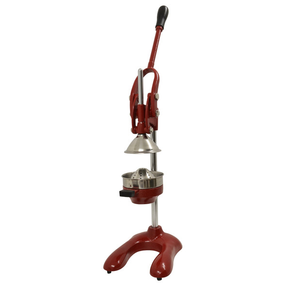 OMCAN 23576 Juice Extractor, Manual, 5" Cutter Plate, Red Cast Iron