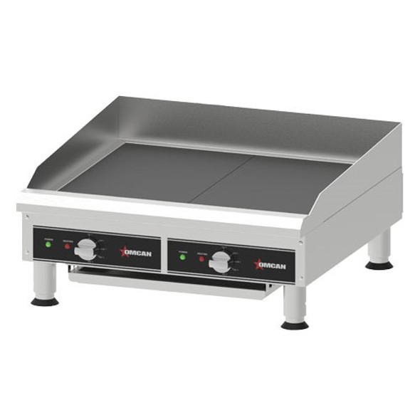 OMCAN CE-CN-0610-DN 24" Electric Counter Charbroiler/Griddle, 240V OMCAN CE-CN-0610-DN 24" Electric Counter Charbroiler/Griddle, 240V