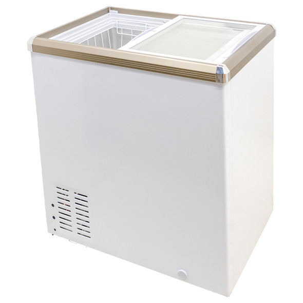 OMCAN FR-CN-0150 Ice Cream Freezer, 5.3 cu. ft. cap., (2) Sliding Lid OMCAN FR-CN-0150 Ice Cream Freezer, 5.3 cu. ft. cap., (2) Sliding Lid