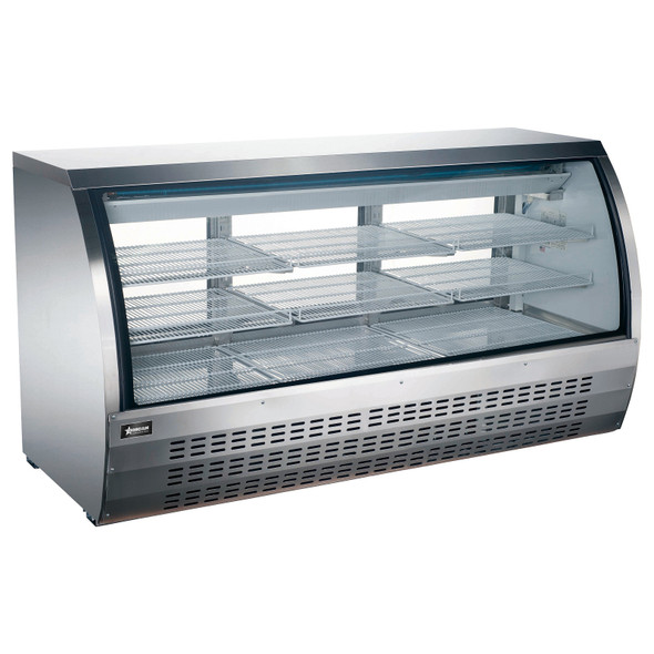 OMCAN RS-CN-0200-S 82" Refrigerated Deli Display Case, Floor Model, 115V OMCAN RS-CN-0200-S 82" Refrigerated Deli Display Case, Floor Model, 115V