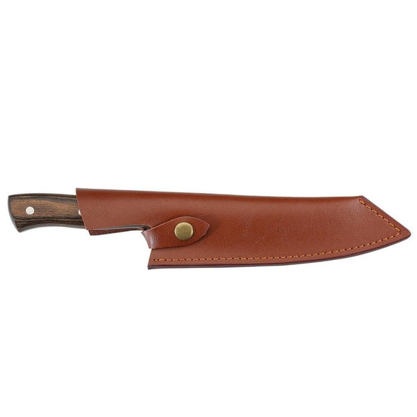 Frieling M070965 Hunter Chef's Knife 12", Wood Handle, Leather Sheath Frieling M070965 Hunter Chef's Knife 12", Wood Handle, Leather Sheath