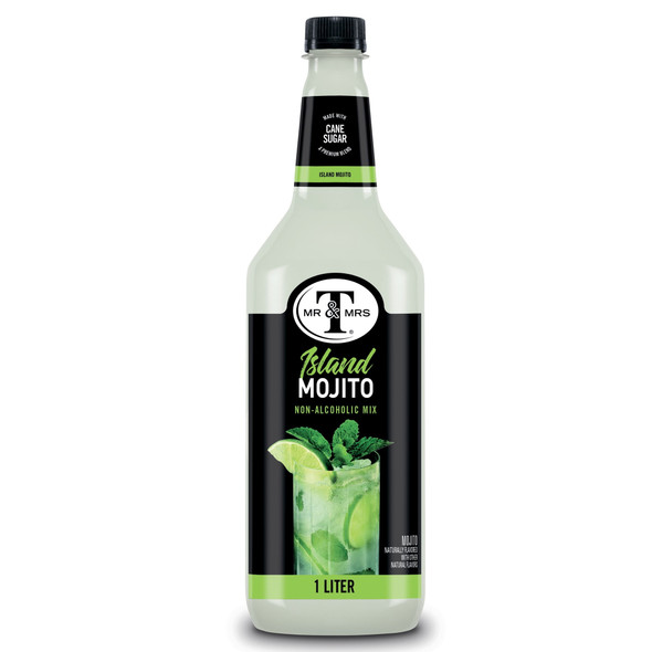 Mr & Mrs T's Mojito Cocktail Mixer, 1 Liter Mr & Mrs T's Mojito Cocktail Mixer, 1 Liter
