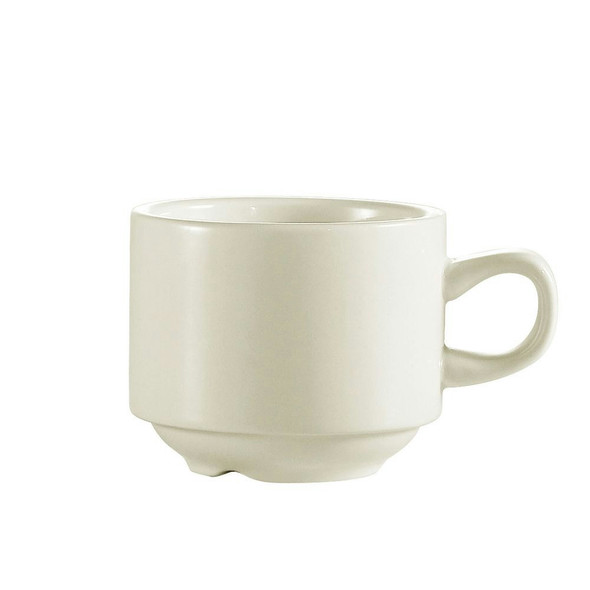 CAC REC-1-S Coffee Cup, 8-1/2 oz. American White, (36/Case)