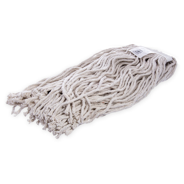 Carlisle 36973200 Wet Mop Head, #32, 8 ply, cut-end, natural cotton