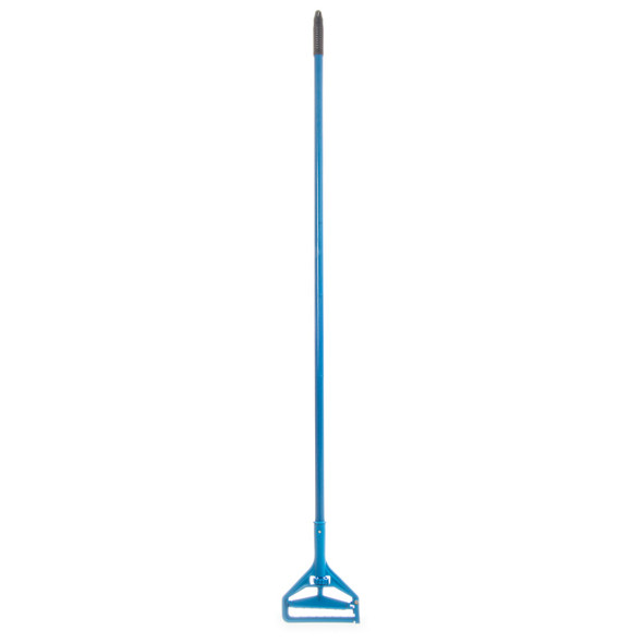 Carlisle 36937500 Quick-Change Mop Handle, 60", Plastic Head, Blue