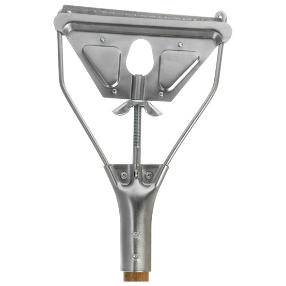 Carlisle 4034000 Quick-Change Mop Handle, 63" long, wood handle