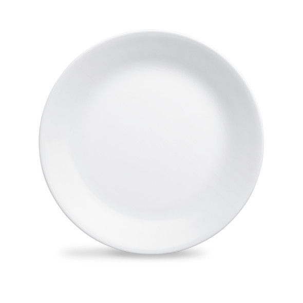Corelle 1151587 Essentials Glass Dinner Plate, round, 10-1/4"Dia x 3/4"H