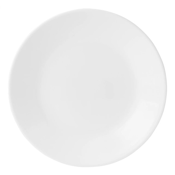 Corelle 1151589 Essentials Glass Appetizer Plate, round, 6-3/4"Dia x 7/8"H