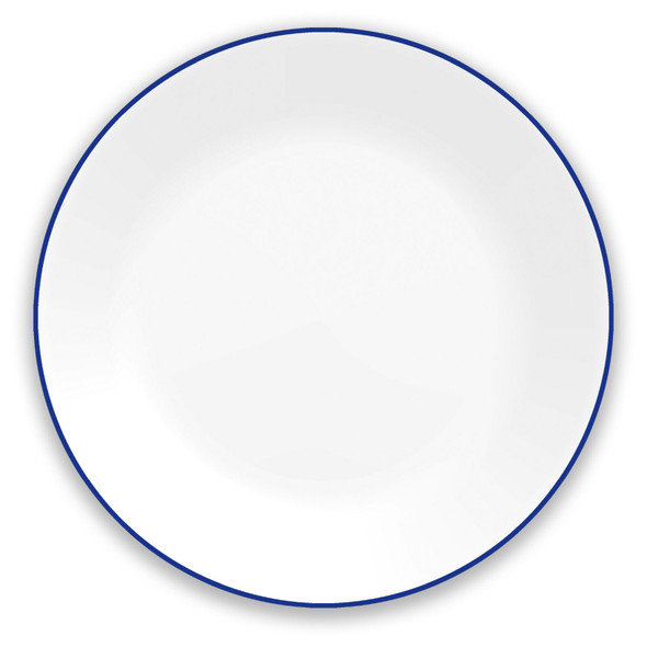 Corelle 1151599 Essentials Glass Appetizer Plate, round, 6-3/4"Dia x 7/8"H