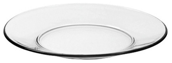 Anchor Hocking 842U Luncheon Plate, 8" dia., round, glass, clear, Swedish Anchor Hocking 842U Luncheon Plate, 8" dia., round, glass, clear, Swedish