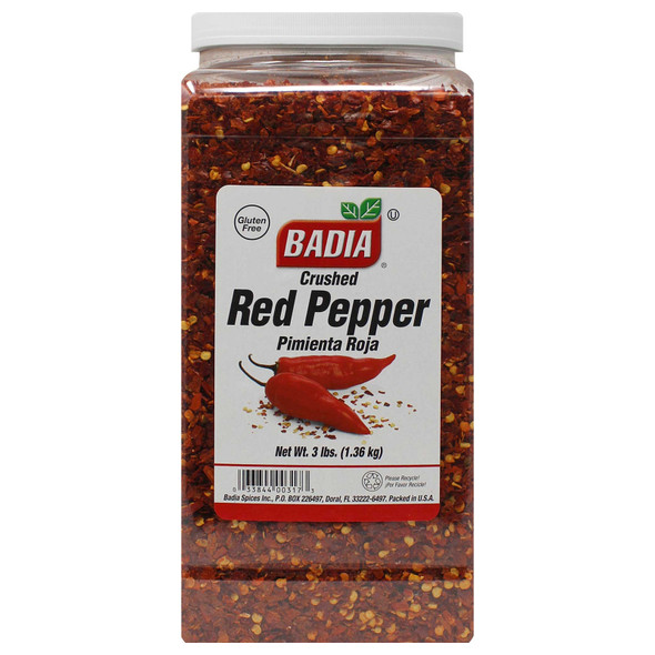 Badia Crushed Red Pepper, 3 Pound