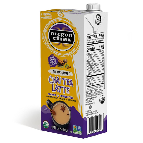Oregon Chai The Original Chai Tea Latte, 32 Ounce Oregon Chai The Original Chai Tea Latte, 32 Ounce