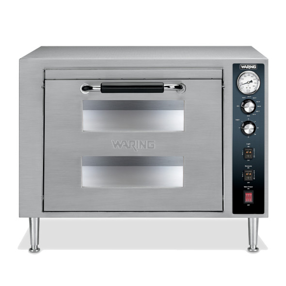 Waring WPO700 Double-Deck Pizza Oven, electric, countertop, 27"W
