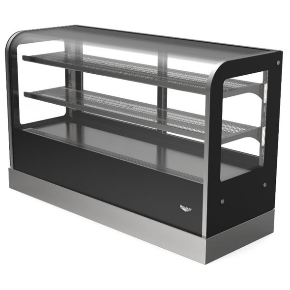 Vollrath RDCCB-60 Refrigerated Cubed Display Case, Countertop, Full Service