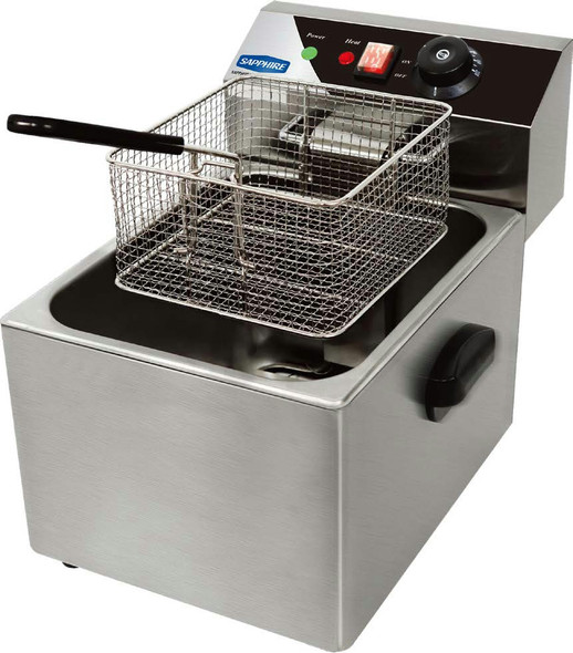 Sapphire SE-CEF16 Fryer, electric, countertop, 10 lb fat capacity