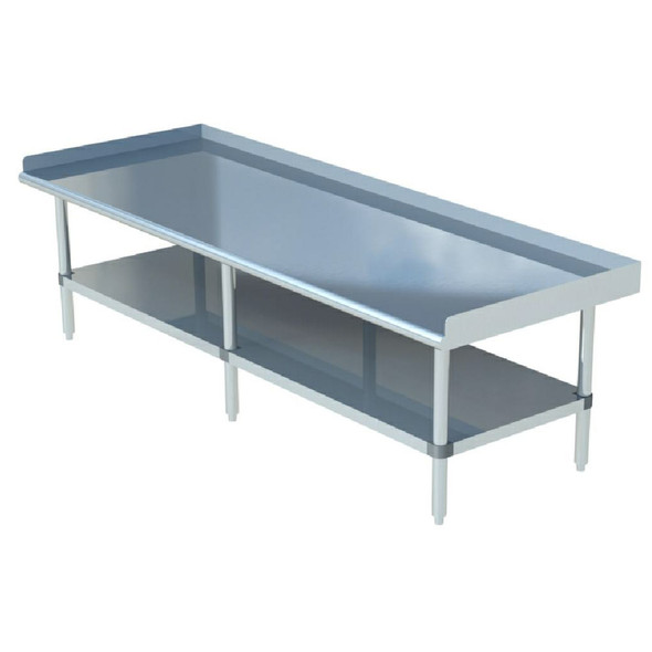 Sapphire SMES-3030S Equipment Stand, 30"W x 30"D, Stainless Steel Undershelf