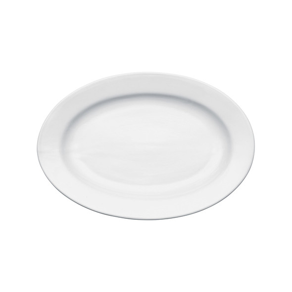 Winco BPO-15 Birkhall, Platter, 15"L x 10-1/4"W x 1-1/2"H, (12/Case)