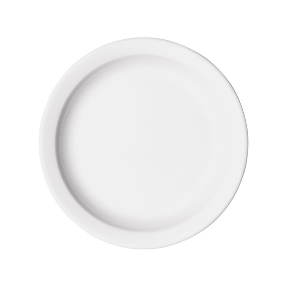 Winco BPR-825NR Birkhall, Plate, 8-1/4" dia., Narrow Rim, (36/Case)