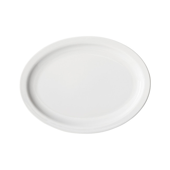 Winco BPO-115NR Birkhall, Platter, 11-1/2"L, Narrow Rim, (12/Case)