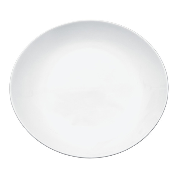 Winco OKP-12PL Brechia, Platter, 12"L, Coupe, (12/Case)