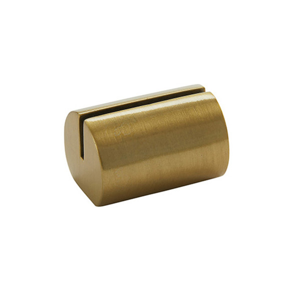 American Metalcraft GCHL1 Card Holder, Aluminum, Gold, Cylinder, Cast Aluminum