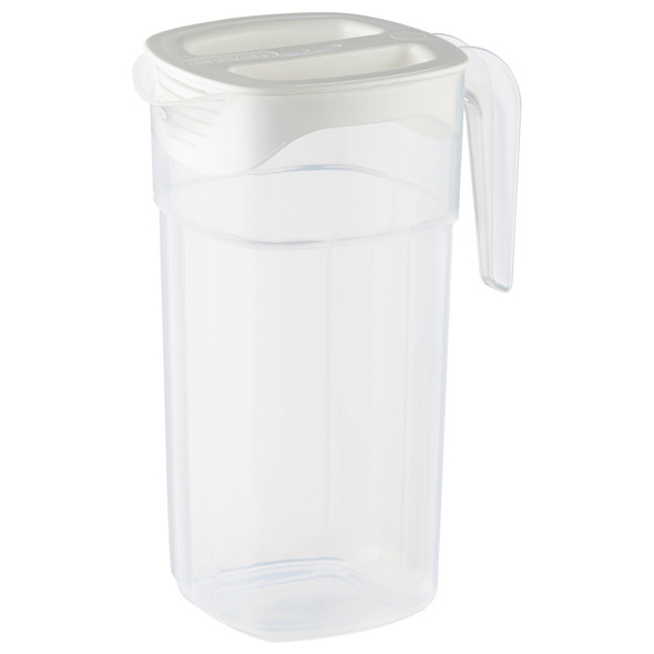 Araven 11403 61 oz. Pitcher With Handle, Translucent With Lid
