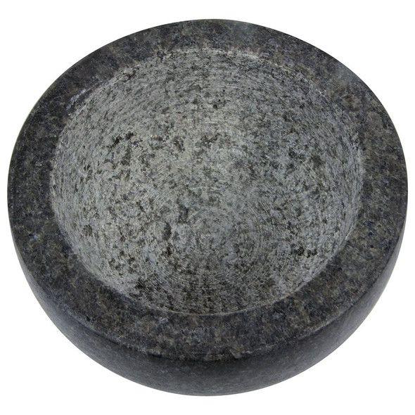 Cole & Mason H111834U Polished Granite Mortar & Pestle, 5", 4 lb, Silver