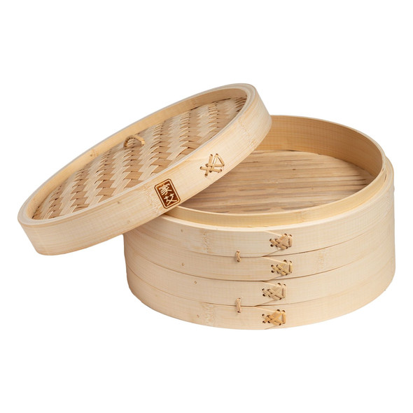 Joyce Chen J26-0012 Bamboo Steamer, 12", 2 Tier