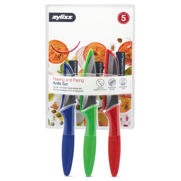 Zyliss E920126U 3-piece Peeling & Paring Value Set