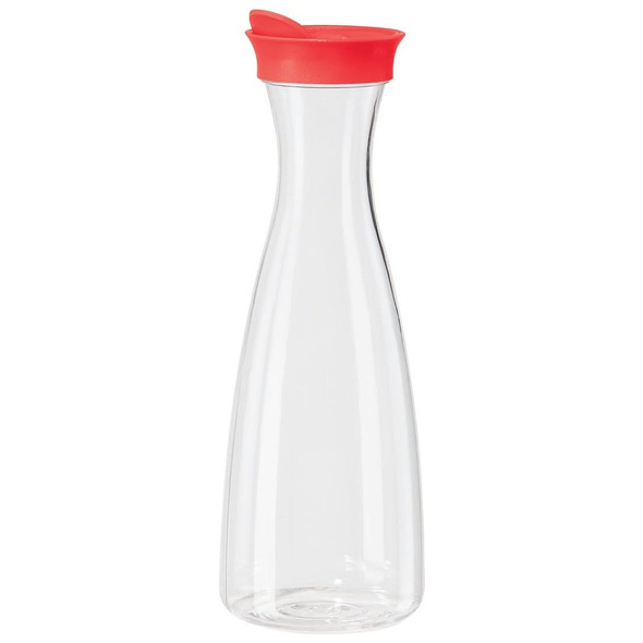 Oggi 7353.2 Juice Jar w/ Flip-Open Lid Red (1.6 lt, 54 oz)