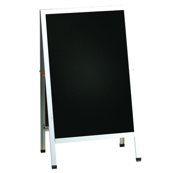 Chefmaster 90034 A-Frame Sidewalk Sign, Black Surface Chefmaster 90034 A-Frame Sidewalk Sign, Black Surface
