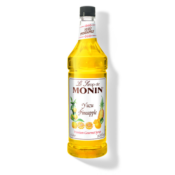Monin Yuzu Pineapple Syrup, 1 Liter