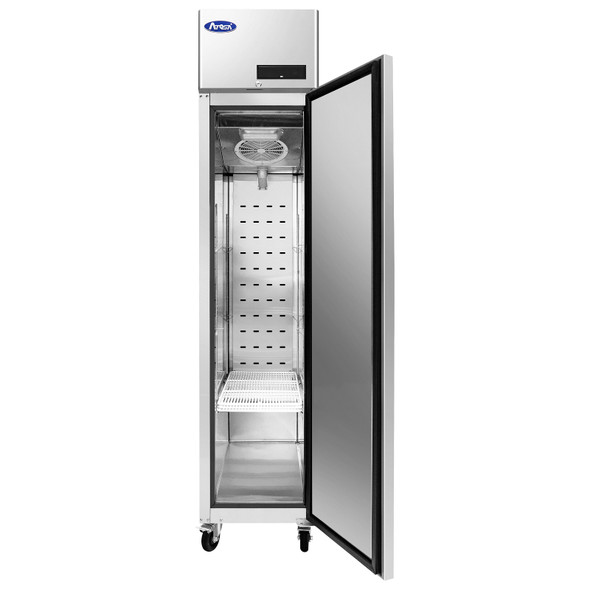 Atosa MBF15RSGR 17-7/10"W Reach-in Refrigerator, 1 Door