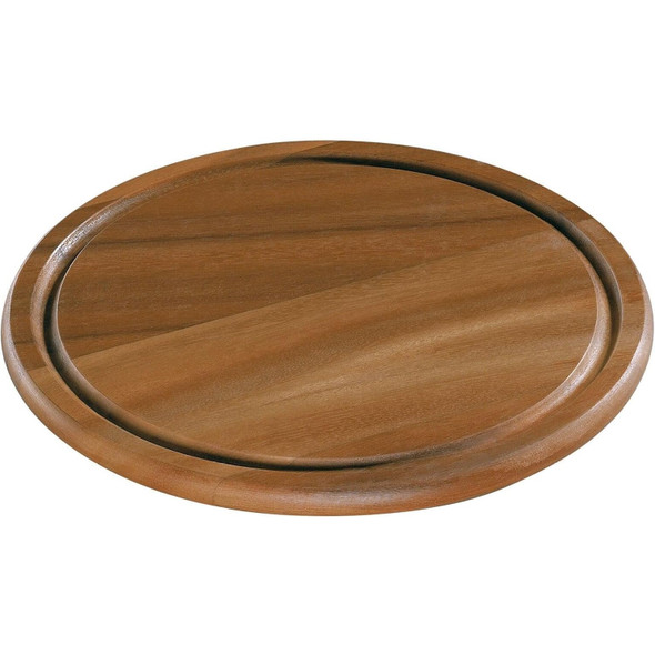 Frieling M055061 Cheese/Steak Plate, 10" dia., acacia Frieling M055061 Cheese/Steak Plate, 10" dia., acacia