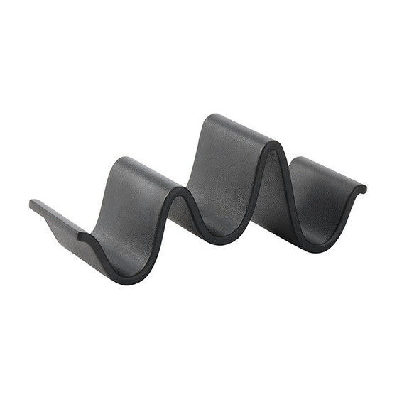 American Metalcraft WTHB3 Taco Holder, Melamine, Black, 3 Compartments